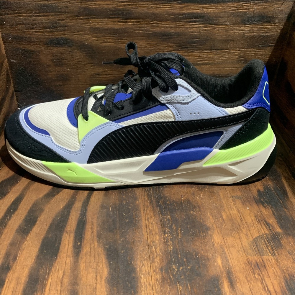 PUMA Trinity 2 Mens  Sneakers Black Royal White 400230-13 Size 11